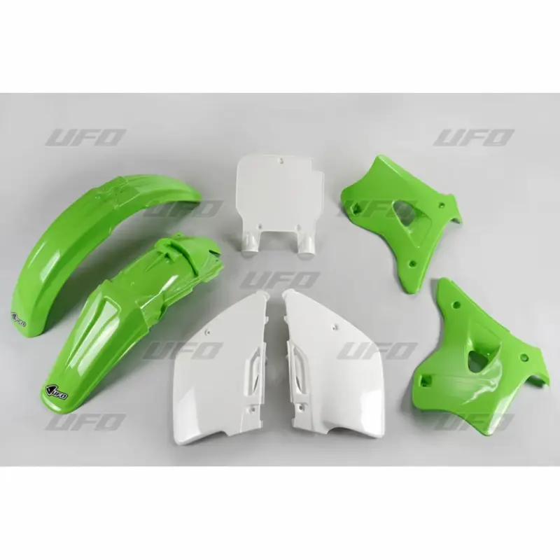 Nejlepší Cena UFO kompletní sada plastů KAWASAKI KX 125 / 250 94-95 barva OEM (zelená/bílá) (KA193E999)