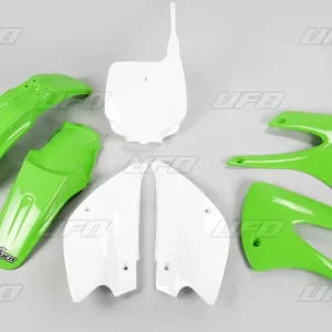 UFO kompletní sada plastů KAWASAKI KX 85 01-13 restyling barva OEM (zelená/bílá) (KA207KE999) Koupit Online