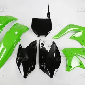 UFO kompletní sada plastů KAWASAKI KXF 250 08 barva OEM (zelená/černá) (KA210E999) Ihned K Objednání