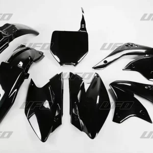 UFO kompletní sada plastů KAWASAKI KXF 450 06-08 barva černá (KA211E001) Super Cena