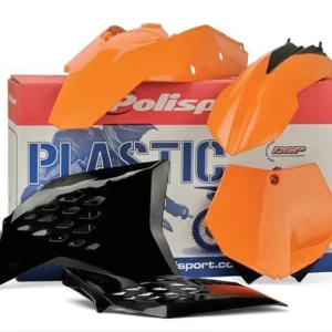 Kup Teď POLISPORT kompletní sada plastů KTM SX 85 13-17 sada obsahuje kryt zadního tlumiče (8906200001) barva oranžová OEM