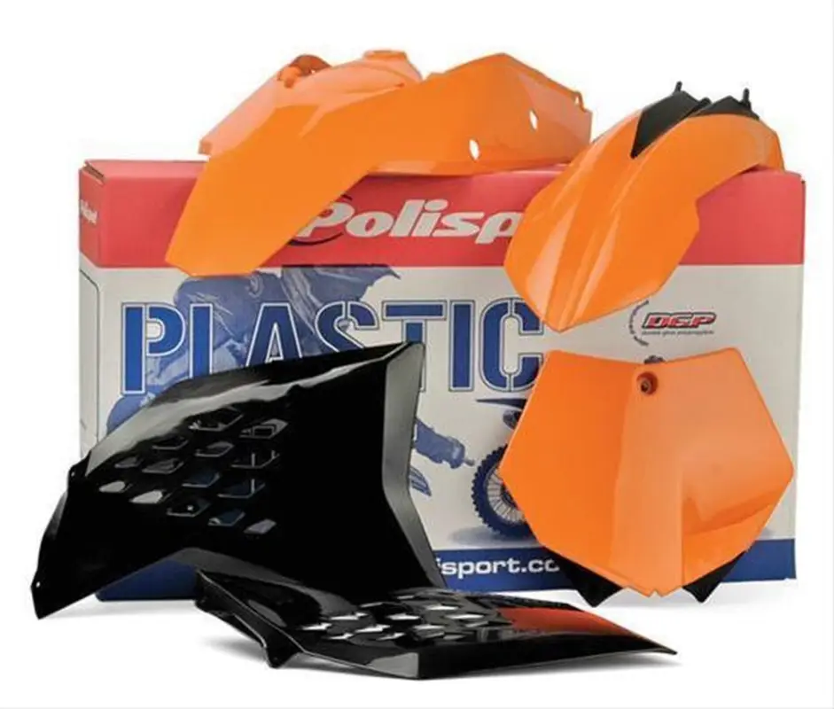 Kup Teď POLISPORT kompletní sada plastů KTM SX 85 13-17 sada obsahuje kryt zadního tlumiče (8906200001) barva oranžová OEM