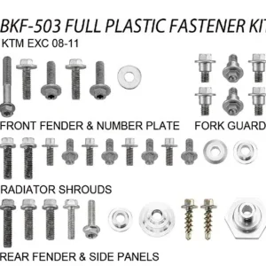 ACCEL sada šroubů do kapotáže KTM EXC 08-11 (BKF-503) Zlevněný