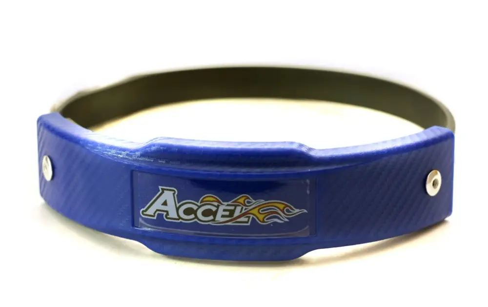 ACCEL kryt výfuku průměr 127-152mm barva modrá - (EPG-01BL) Vrácení Zdarma
