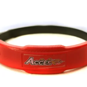 Expresní Doručení ACCEL kryt výfuku průměr 127-152mm barva červená - (EPG-01RD)