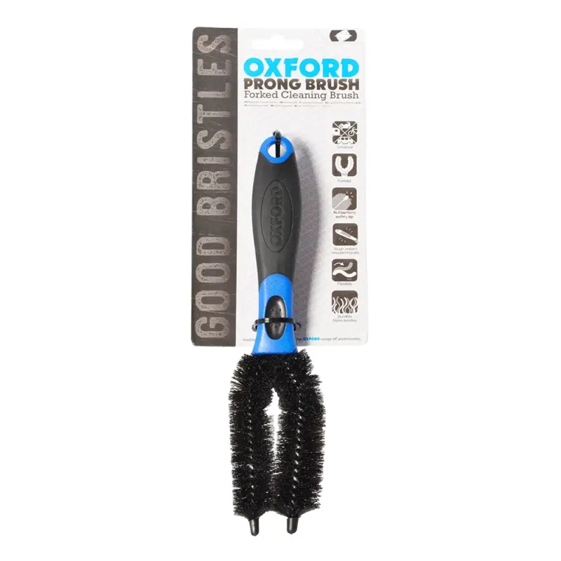 OXFORD kartáč na čištění odpružení motocyklu PRONG BRUSH (starý kód: OX242) Jen Po Omezenou Doba