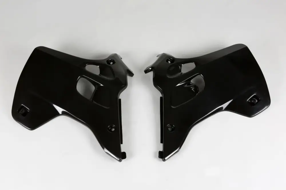 Jen Po Omezenou Doba UFO kryty chladiče KAWASAKI KX 125/250 92-93 barva černá