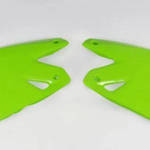 UFO kryty chladiče KAWASAKI KLX 400R 03-25, barva zelená - nahrazený SU03978026 Tovární Cena