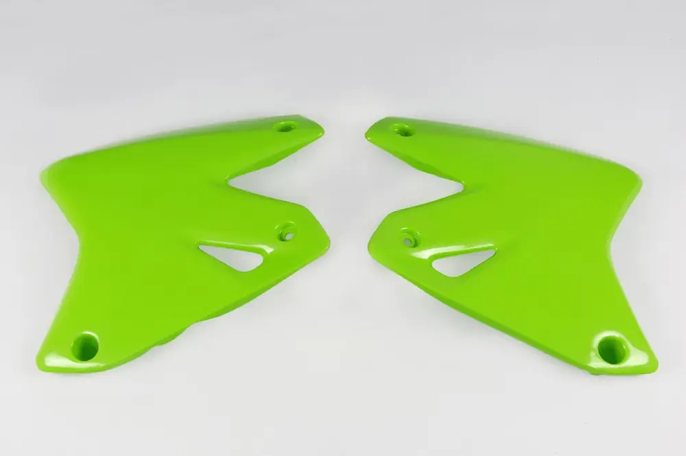 UFO kryty chladiče KAWASAKI KLX 400R 03-25, barva zelená - nahrazený SU03978026 Tovární Cena