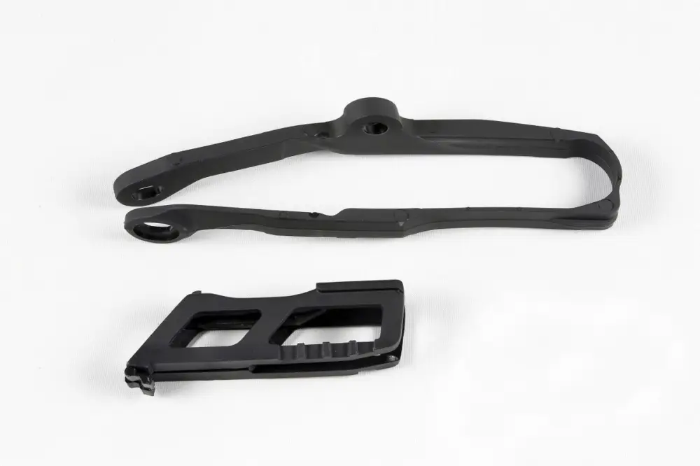 Koupit Online UFO komplet kluzák + vodítko řetězu KAWASAKI KXF 250 17-20, KXF 450 16-18, barva černá