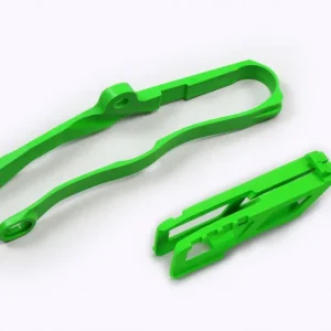 UFO komplet kluzák + vodítko řetězu KAWASAKI KXF 250 21-25, KXF 450 19-25 barva zelená Ihned K Objednání