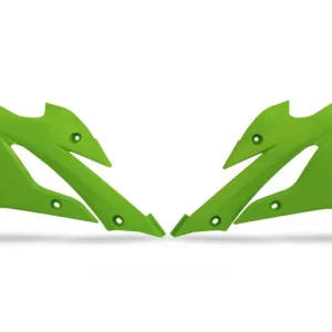 Tovární Cena UFO kryty chladiče KAWASAKI KX 85 22-25, KX 112 22-25 barva zelená