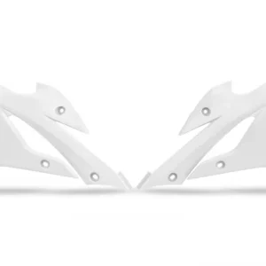 Must-Have UFO kryty chladiče KAWASAKI KX 85 22-25, KX 112 22-25 barva bílá