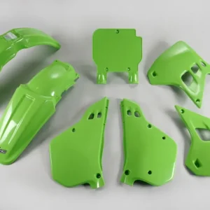 UFO kompletní sada plastů KAWASAKI KX 250 90-91, barva OEM (zelená) Pouze Dnes