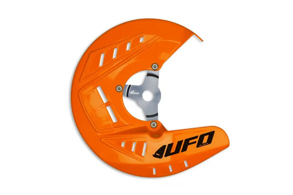 Aktuální UFO kryt brzdového kotouče KTM SX 125/150/250, EXC 125/200/250/300 TPI, SX-F/EXC-F 250/350/450 15-21, barva oranžová - nahrazený DC01014127