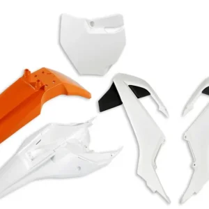 Speciální Cena UFO kompletní sada plastů KTM SX 65 16-23 barva OEM 17 (oranžová/bílá)