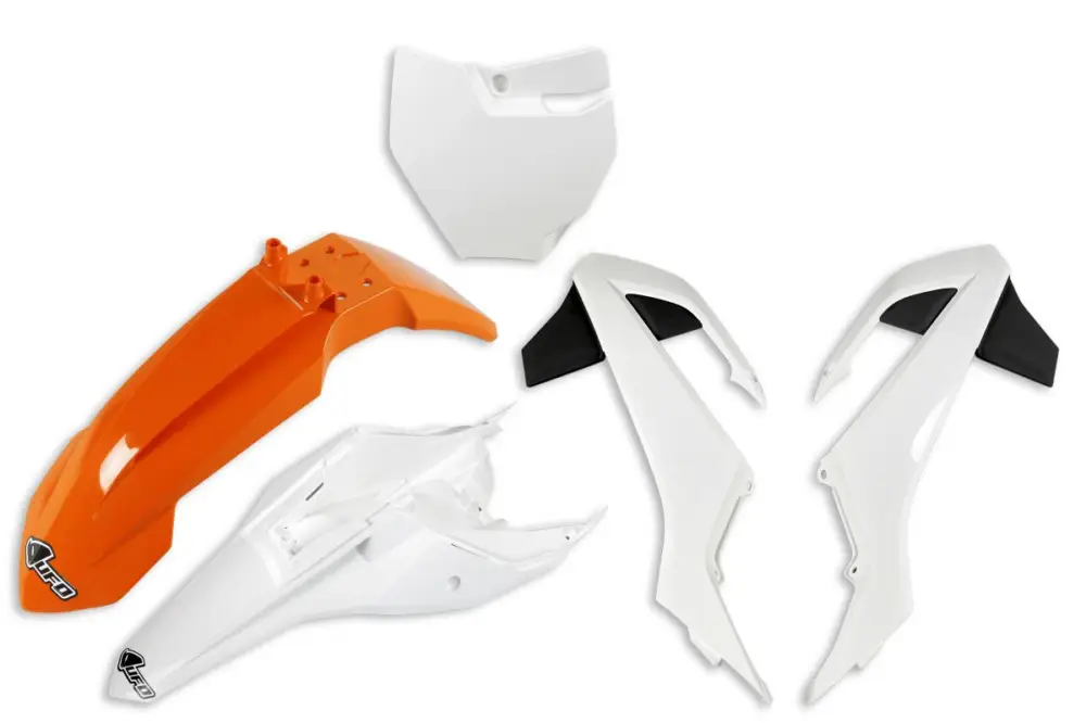 Speciální Cena UFO kompletní sada plastů KTM SX 65 16-23 barva OEM 17 (oranžová/bílá)