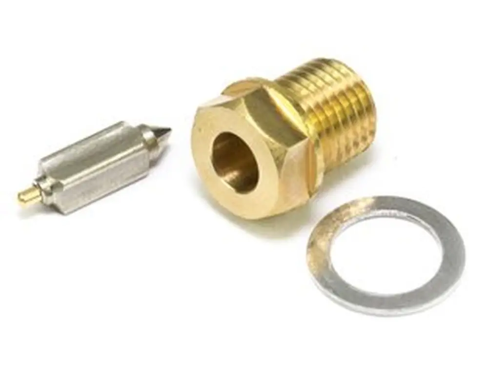 Autentický TOURMAX jehlový ventil se sedlem SUZUKI RM 50 78-80, TS 50 73-74, RM 60 79-83, TM 75 74-76, TS 75 75-77, DS 80 78-00, JR 80 01-04 (OEM:13370-23010) vyrobeno v Japonsku