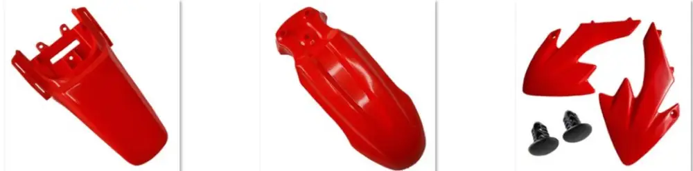 UFO kompletní sada plastů HONDA CRF 50 04-25 barva OEM (červená/bílá) Dokud Zásoby Vydrží