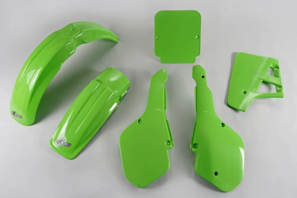 UFO kompletní sada plastů KAWASAKI KX 125 87 barva zelená (KA199E026) Must-Have