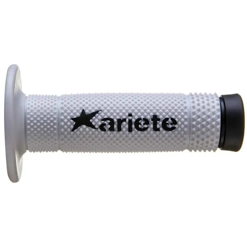 Nízká Cena ARIETE gripy OFF ROAD VULCAN bez otvoru (115 mm) barva bílá černá (12)