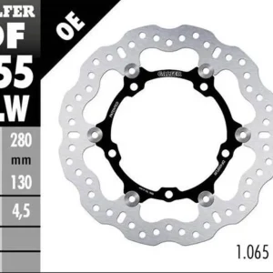 Vrácení Zdarma GALFER brzdový kotouč přední YAMAHA MT-07 (ABS) 14-20; TRACER GT 16-; SRX 700 15-; XTZ 700 TENERE 19-23 (WAVE FLOATING) (280X130X4,5mm)