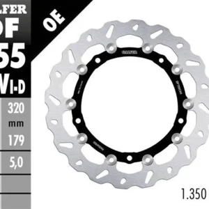 Výhodná Nabídka GALFER přední brzdový kotouč BMW S 1000R/RR/XR 09-22 (levý) (WAVE FLOATING) (320X179X5mm)