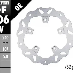 Aktuální GALFER zadní brzdový kotouč KTM 790 DUKE 18-23; 890 DUKE 21-23 (WAVE FIXED) (240X107X5mm)