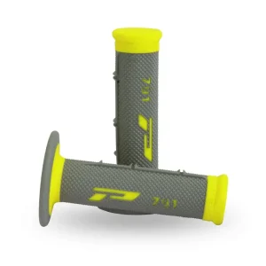 PROGRIP gripy PG791 OFF ROAD (22+25mm, délka 115mm) barva šedá/žlutá fluorescenční (dvousložkové) (791-347) (PG791YF/GR) Nakupujte Hned