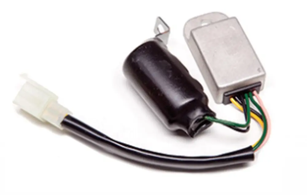 Ověřený ELECTREX regulátor napětí HONDA XR250R 84-04, XR350 83-85, XR400R 96-02, XR600R 85-90, XR650R 00-07