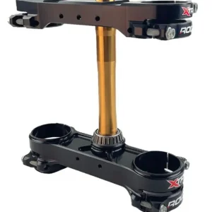XTRIG vzpěry předního zavěšení ROCS TECH TRIPLE CLAMPS KTM SX/SX-F 23-26; EXC/EXC-F 24-26; GAS GAS EC/ECF/MC/MCF 23-26; HUSQVARNA FC/TC 23-26; FE/TE 23-26 (OFFSET 22mm) barva černá Ověřený