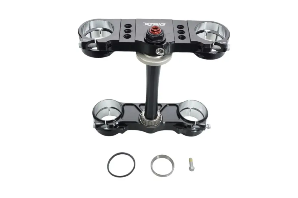 Nakupujte Hned XTRIG vzpěry předního zavěšení ROCS PRO TRIPLE CLAMPS KTM SX/SX-F 150/250/350/450 23-26; HUSQVARNA 23-26; GAS GAS EC/ECF/MC/MCF 23-26 M12 (OFFSET 20mm-22mm) barva černá