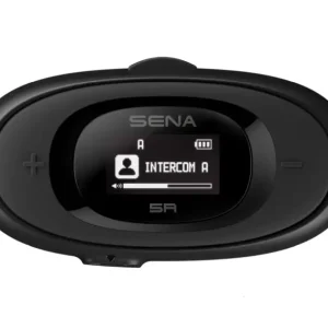 Výhodná Nabídka SENA interkom motocyklový 5R BLUETOOTH 5.1 do 700M s LCD displejem, reproduktory HD SPEAKERS a univerzální sadou mikrofonů ( 2 sady ) (EL)