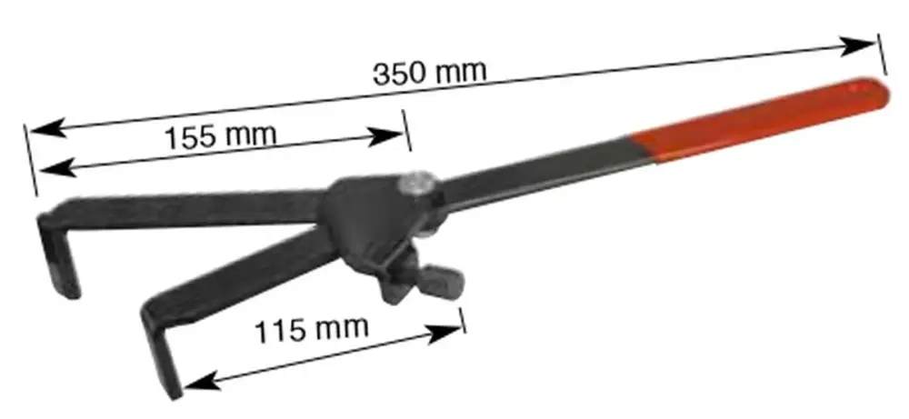 Sleva BUZZETTI nastavitelný nástroj pro blokování magneta, spojkového koše 69-125mm