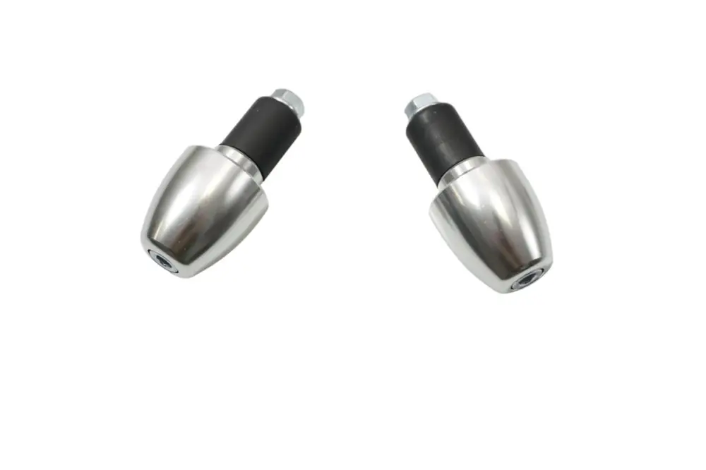 BUZZETTI koncovky/závažíčka řidítek průměr 17,5mm barva chrom Nová Kolekce