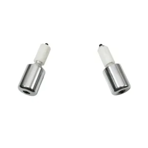 BUZZETTI koncovky/závažíčka řidítek průměr 17,5mm barva chrom Tovární Cena
