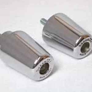 BUZZETTI koncovky/závažíčka řidítek průměr 40mm X 32mm barva chrom Víkendová Akce