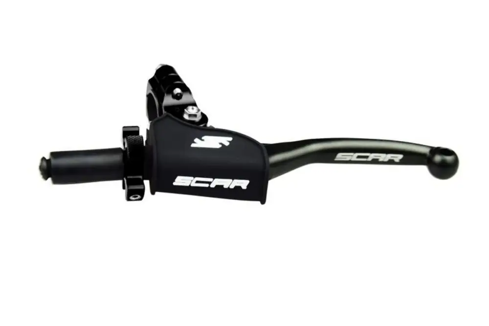 SCAR RACING spojková páka s upevněním kompletní barva černá Značkový