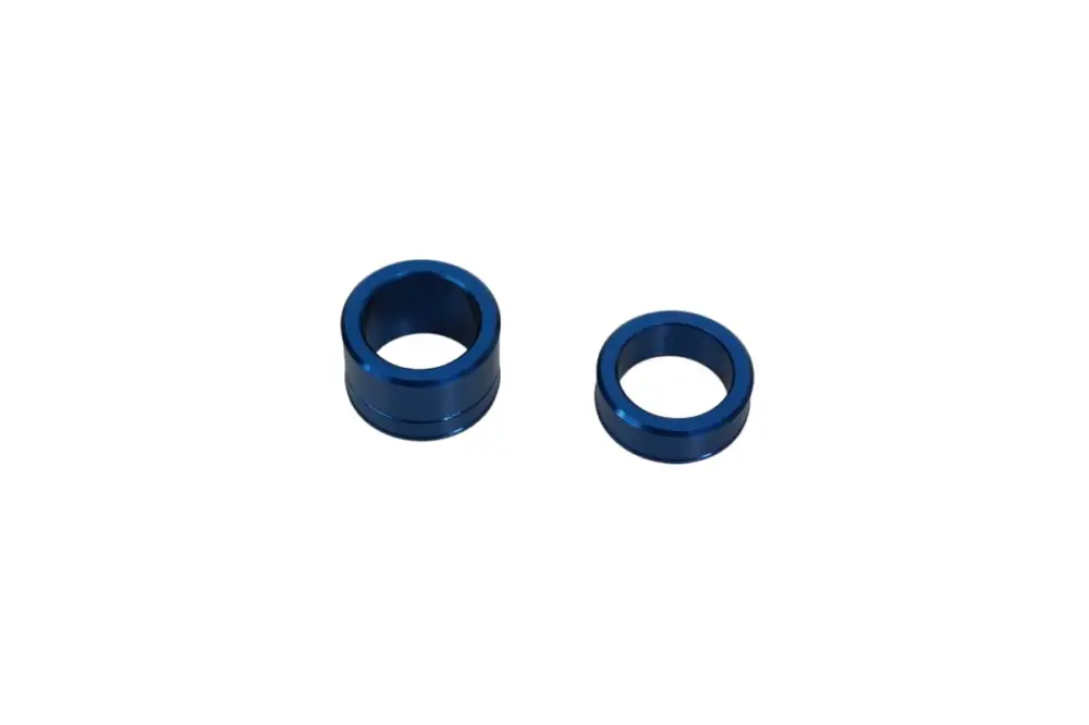 Sleva ACCEL rozpěrky předního kola YAMAHA YZF 250 / 450 14-23, YZ 250 FX / 450 FX 15-23, WRF 250 21-23, WRF 450 19-23 (1SL-25183-00-00; 1SL-25186-00-00) barva modrá