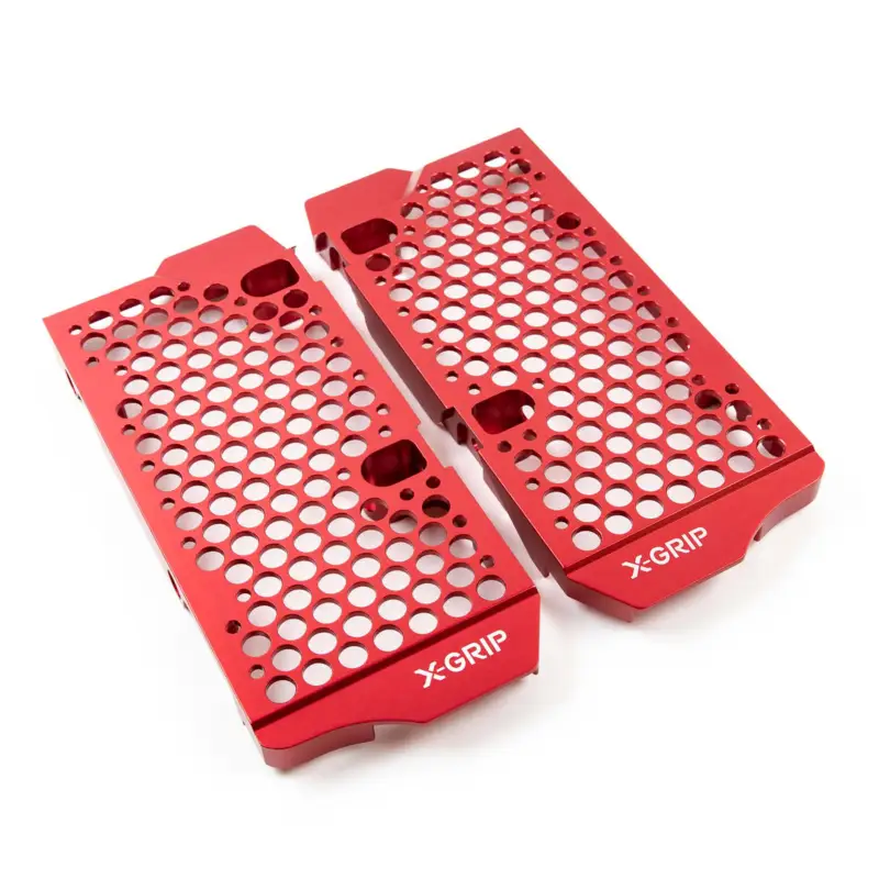 X-GRIP kryty chladiče (komplet) BETA RR 125/480 20-23 barva červená Cenově Výhodný