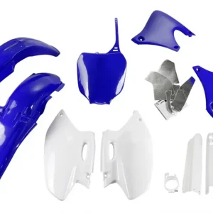 UFO kompletní sada plastů (FULL KIT) s kryty přední vidlice YAMAHA YZF 426 00-02 barva (modrá/bílá) (YA289E999) Přímo Od Výrobce