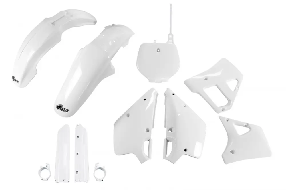 Horká Nabídka UFO kompletní sada plastů (FULL KIT) s kryty přední vidlice YAMAHA YZ 125 92 barva (bílá) (YA296E999)