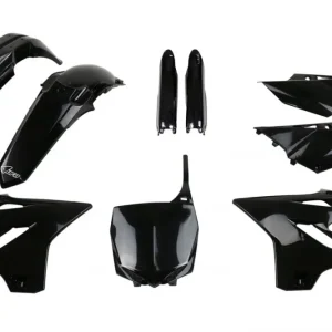 UFO kompletní sada plastů (FULL KIT) s kryty přední vidlice YAMAHA YZ 125 15-21, YZ 250 15-21 barva černá (YA319E001) Dokud Zásoby Vydrží