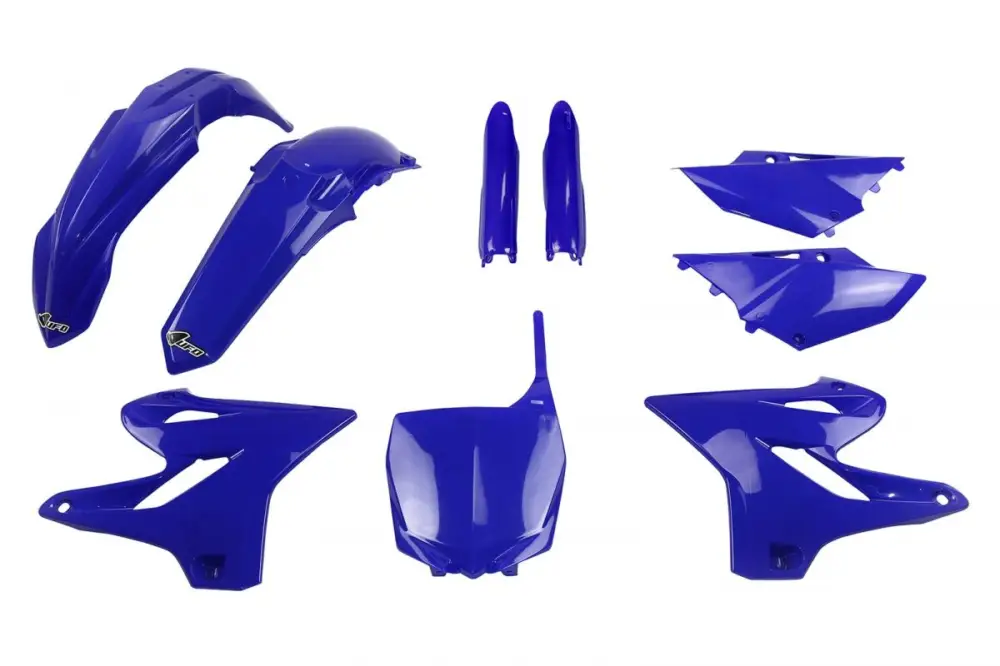 Tovární Cena UFO kompletní sada plastů (FULL KIT) s kryty přední vidlice YAMAHA YZ 125 15-21 YZ 250 15-21 barva modrá (YA319E089)