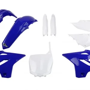 UFO kompletní sada plastů (FULL KIT) s kryty přední vidlice YAMAHA YZ 125 15-21, YZ 250 15-21 barva (modrá/bílá) (YA319E999) Pouze Dnes