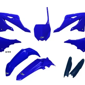 UFO kompletní sada plastů (FULL KIT) s kryty tlumičů YAMAHA YZ 125 / 250 22-26 barva OEM modrá tmavě modrá Top Prodej