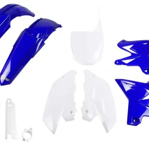 Objednat Nyní UFO kompletní sada plastů (FULL KIT) s kryty přední vidlice YAMAHA YZ 125 / 250 08-14 restyling barva (modrá bílá)