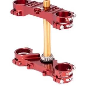 Akce XTRIG vzpěry předního odpružení ROCS TECH TRIPLE CLAMPS YAMAHA YZ 65 '18-'26; YZ 85 '06-'26 (OFFSET 25mm) barva X-TRX BROWN