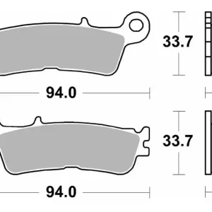 Vrácení Zdarma SBS brzdové destičky KH755 OFF-ROAD závodní sintrované barva zlatá FANTIC XX 125, XEF/XXF 250/450, XEX 250 22-, YAMAHA YZ 250 22-, WR/YZ 250F/450F 21-, YZ 450FX 21-