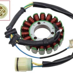 Značkový BRONCO stator (vinutí) alternátoru HONDA TRX 350 RANCHER FE / FM / TE / TM 00-06 (31120-HN5-M02; 31120-HN5-671; 31120-HN5-672; 3 1120-HN5-)
